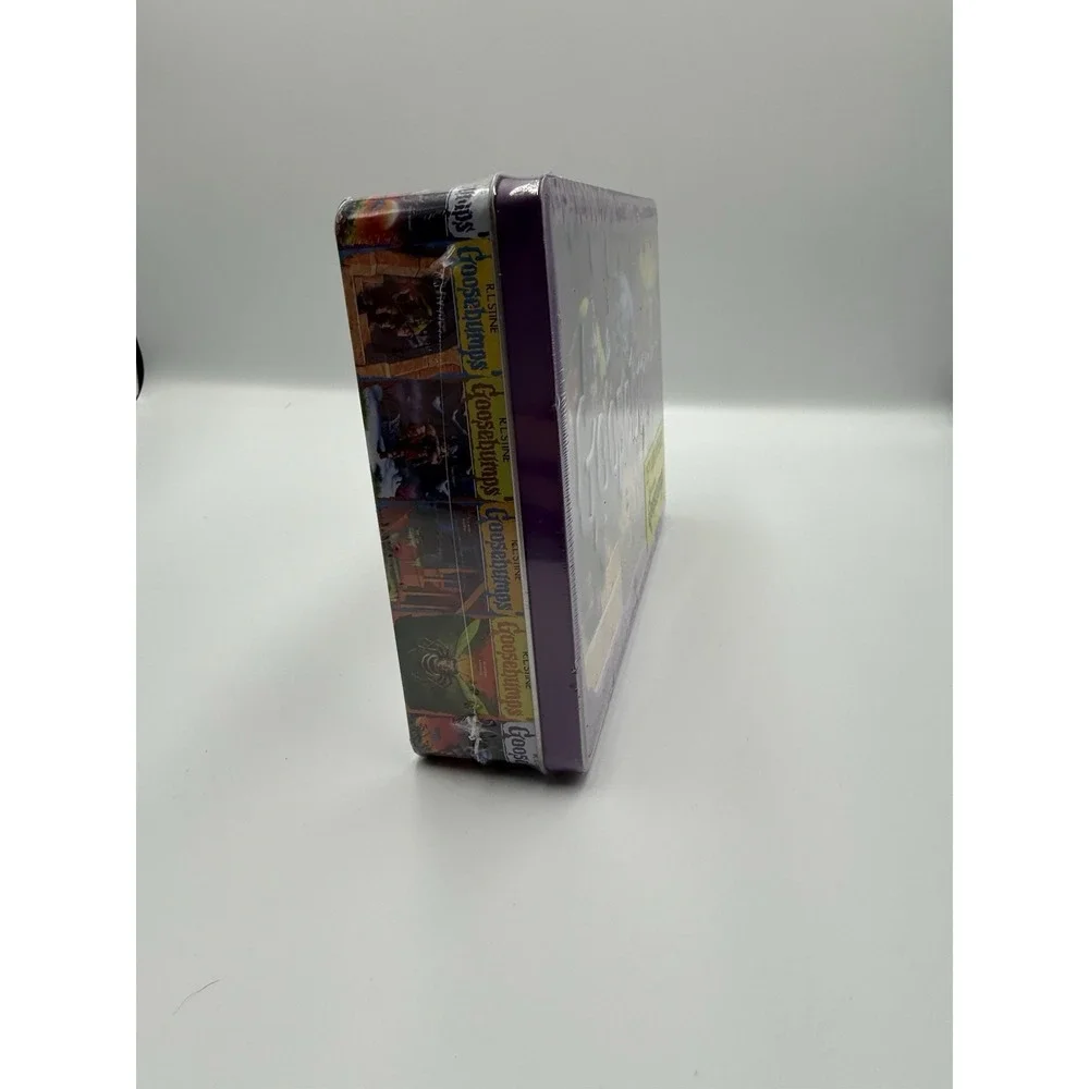 Goosebumps 25th Anniversary Retro Set Five Original Books‎ Tin Box Sealed